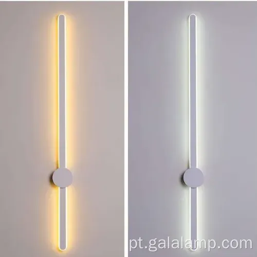 Armazinha elegante de parede LED para iluminação de quarto